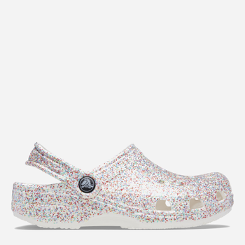 Дитячі крокси для дівчинки Crocs Classic Sprinkle Glitter Clogt CR208571 22-23 Білі (196265326105)