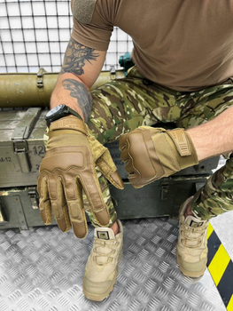 Тактичні рукавички Coyote Tactical Gloves Elite L