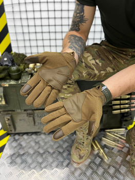 Тактичні рукавички Urban Defender Tactical Gloves Coyote M