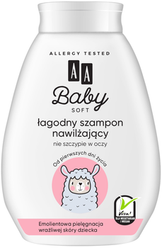Szampon do włosów AA Baby Soft łagodny nawilżający 250 ml (5900116063782)
