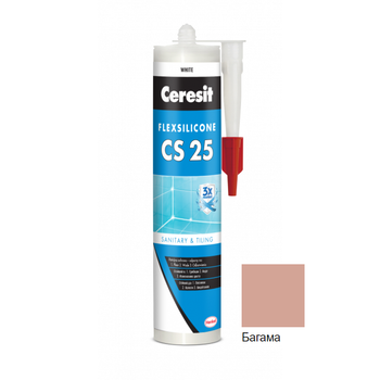 Силиконовый герметик Ceresit CS25 (багама 43) 280мл