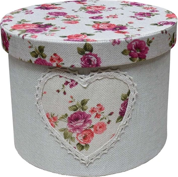 Короб із кришкою Handy Home Квіти 25х18 см (FB-23)