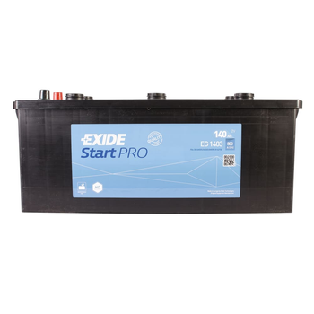 Автомобильный аккумулятор EXIDE Start Pro Truck 6CT 140Ah L+ EG1403