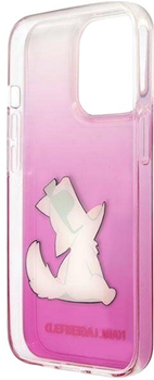 Панель Karl Lagerfeld Choupette Fun для Apple iPhone 14 Pro Max Pink (3666339086558)