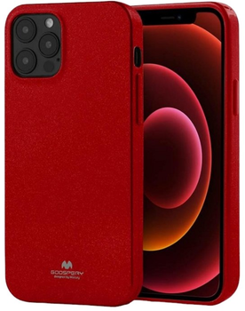 Etui Mercury Jelly Case do Apple iPhone 13 mini Red (8809824784859)