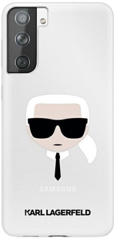 Etui Karl Lagerfeld Karl Head do Samsung Glalaxy S21 Plus Transparent (3700740496916)