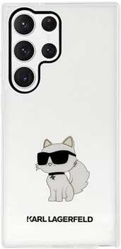 Etui Karl Lagerfeld Ikonik Choupette do Samsung Galaxy S23 Ultra Transparent (3666339117726)
