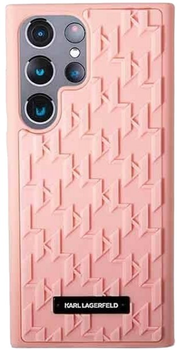 Панель Karl Lagerfeld 3D Monogram для Samsung Galaxy S23 Ultra Pink (3666339117993)