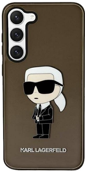 Панель Karl Lagerfeld Ikonik Karl Lagerfeld для Samsung Galaxy S23 Plus Black (3666339117771)