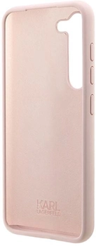 Панель Karl Lagerfeld Silicone Choupette для Samsung Galaxy S23 Plus Pink (3666339117689)
