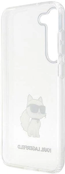 Etui Karl Lagerfeld Ikonik Choupette do Samsung Galaxy S23 Transparent (3666339117702)