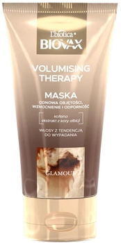 Маска для волосся Biovax Glamour Glamour Volumising Therapy з кофеїном 150 мл (5900116090474)