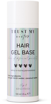Гель-основа Trust My Sister Гель-база для волосся для волосся різної пористості 100 мл (5902539715163)