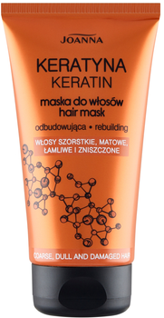 Маска для волосся Joanna Кератинова відновлювальна маска для тьмяного та пошкодженого волосся 150 г (5901018011765)