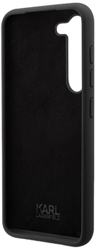 Etui Karl Lagerfeld Silicone Choupette do Samsung Galaxy S23 Black (3666339114664)
