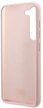 Etui Karl Lagerfeld Silicone Ikonik do Samsung Galaxy S23 Pink (3666339117610)