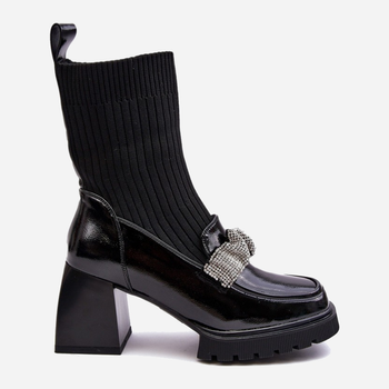 Жіночі черевики високі S.Barski D&A MR870-41 38 Чорні (5905677950595)