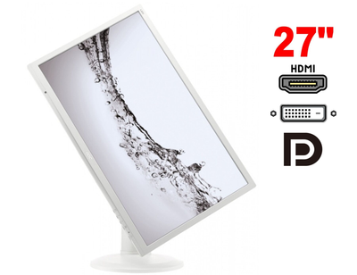 Монитор AOC E2770PQU / 27" (1920x1080) TN / 1x HDMI, 1x DP, 1x DVI, 1x VGA, 2x Audio, 1x USB 3.0, 4x USB 2.0 / 2x 2W / VESA 100x100 / Pivot б/у
