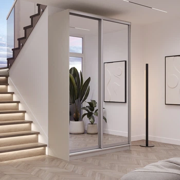 Шкаф-купе Viant Ligth1 Зеркало 1500х600x2400 мм Кашемир