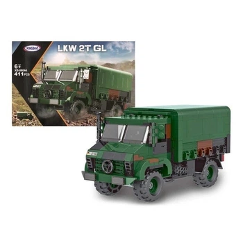 Конструктор XINGBAO XB-06044 Военный грузовик 411 деталей в коробке 45 х 33 х 7 см