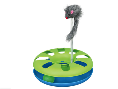 Игрушка для кошек Trixie Трек игровой с мышкой «Crazy Circle» d=24 см, h=29 см