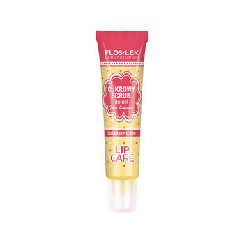 Сахарный скраб Floslek для губ Pera Limonera 14 г