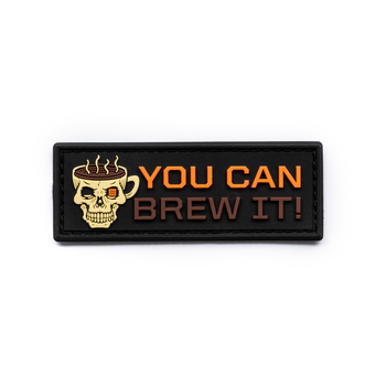 Нашивка 5.11 Tactical You Can Brew It Patch Brown (82090-108)