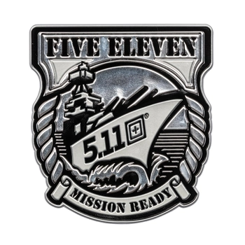 Нашивка 5.11 Tactical Fuccy Sone of a Bench Patch Silver (81825-040)