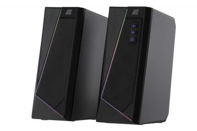 Акустична система 2e pcs233 rgb, 2.0, usb, Black 2e-pcs233bk