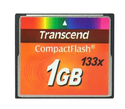 Карта памяти Compact Flash 1 GB Transcend 133X