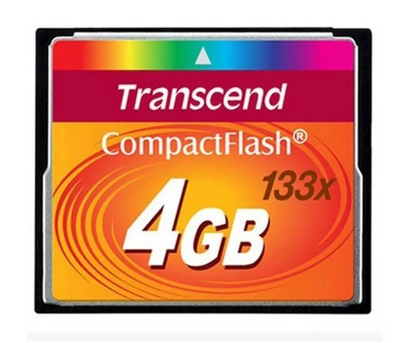 Карта памяти Compact Flash 4 GB Transcend 133X