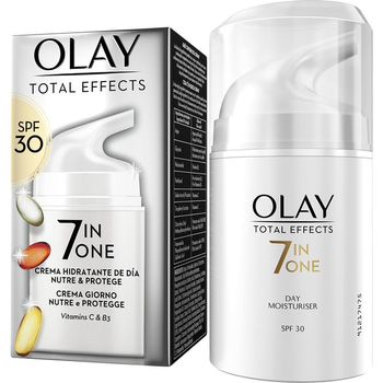Антивіковий денний крем Olay Total Effects 7 en 1 Anti-Ageing Day Cream SPF30 50 мл (8001090675118)