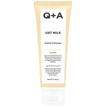 Очищающий крем для лица с овсяным молоком Q+A Oat Milk Cream Cleanser 125 мл