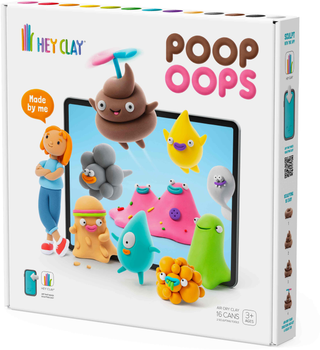 Masa plastyczna Tm Toys Hey Clay Poop Oops (5904754602297)