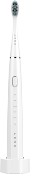 Електрична зубна щітка AENO DB1S SMART, 46000 обертів за хвилину, біла, 3 насадки