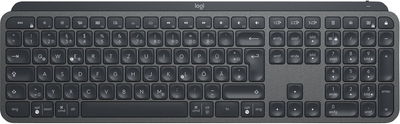 Klawiatura bezprzewodowa Logitech MX Keys Advanced Wireless Illuminated DEU Graphite (920-009403)