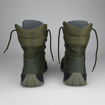 Зимние кожаные берцы Oksy Tactical на мембране GORE-TEX ботинки Olive размер 45
