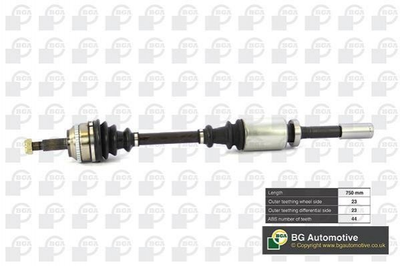 Полуось BGA DS7303RA Renault Scenic, Megane 8200095539, 7711135208, 8200087856