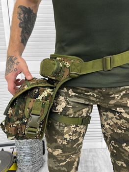 Тактична сумка стегна Tactical bag Піксель