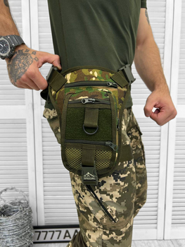 Тактична сумка стегна (прихована кобура) Tactical bag Multicam