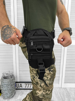 Тактична стегна сумка Tactical bag Black