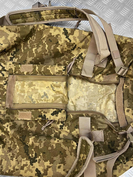 Тактична сумка Баул Tactical Bag Backpack Піксель110 л