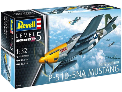 Model do sklejania Revell P-51D-5NA Mustang (4009803039442)