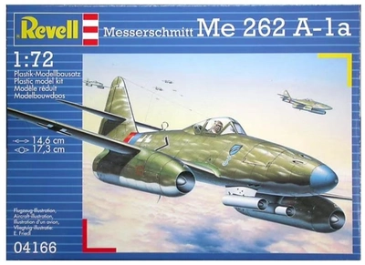 Збірна модель Revell Messerschmitt Me 262 A-1a (4009803041667)