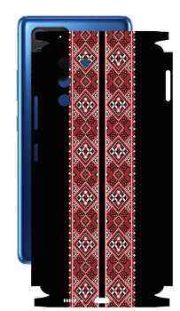 Захисна плівка StatusSKIN для Samsung Galaxy S10 (G770) Корпус Вініл Вишиванка 3