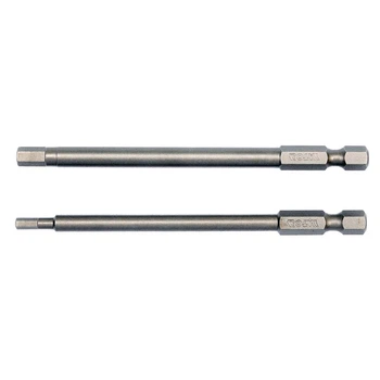 Насадка викрутка HEX TAMPER 3/5 мм, 1/4", 100 мм, 2 шт YATO (YT-0494)