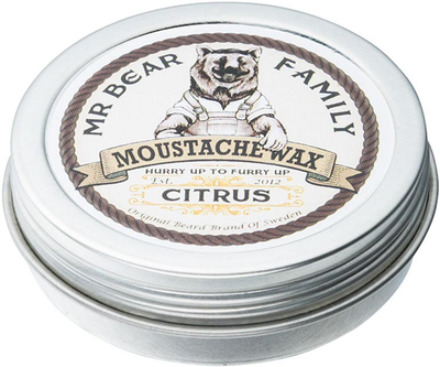 Цитрусовий бальзам для бороди Eurostil Mr Bear Family Moustache Wax Citrus 30 мл (73139980)