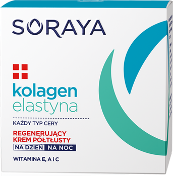 Крем для обличчя Soraya Kolagen i Elastyna регенеруючий 50 мл (5901045053660)