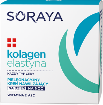 Крем для обличчя Soraya Kolagen i Elastyna зволожуючий догляд 50 мл (5901045053653)