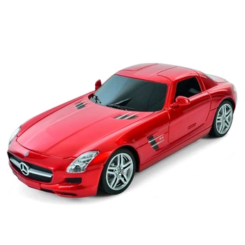 Машинка на радиоуправлении Mercedes-Benz SLS с подсветкой фар (AR-2324) масштаб 1:24